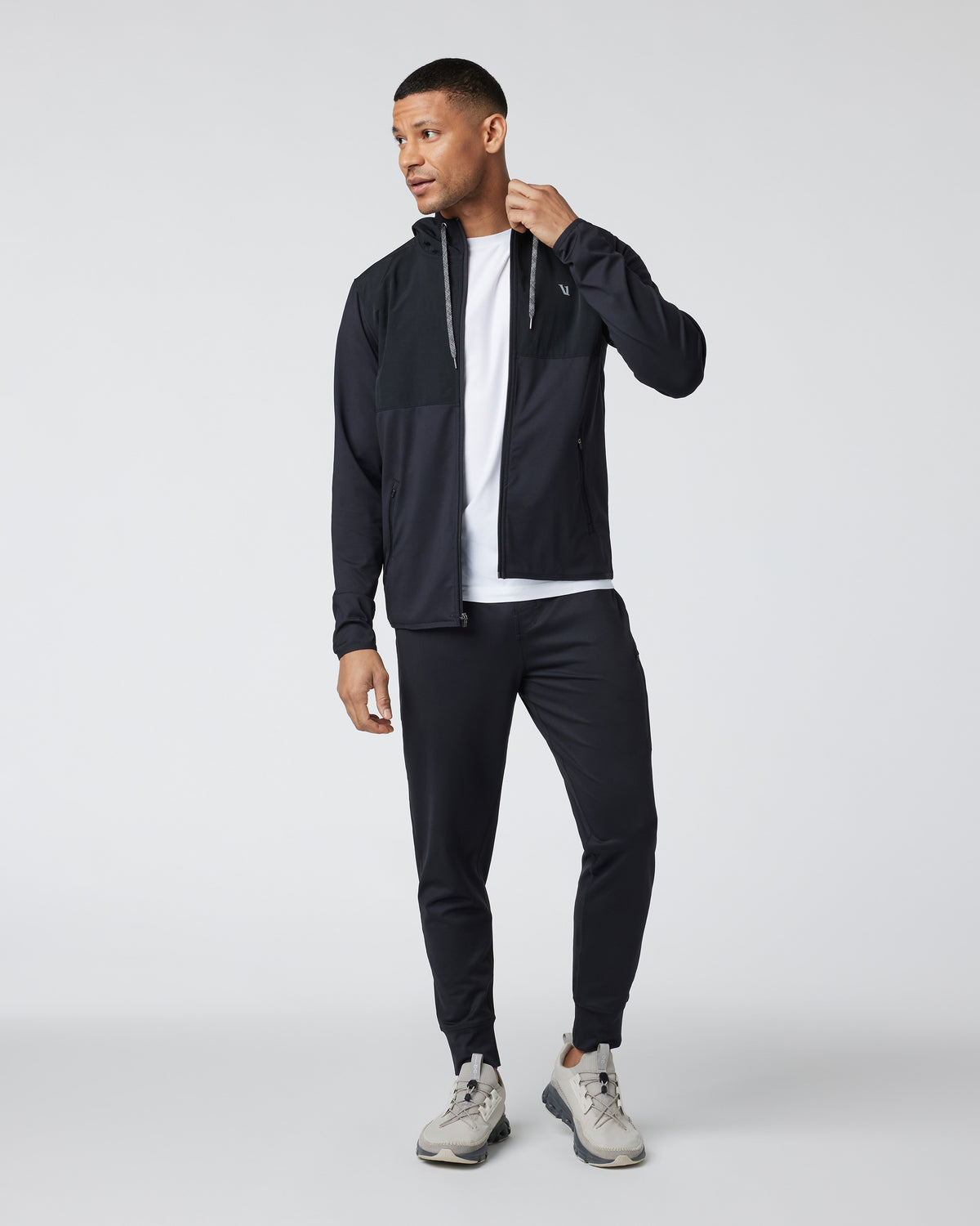Vuori Sunday Element Jacket Men’s Black Running Jacket