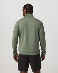 Vuori Coronado Half Zip Men's Light Oregano Heather Pullover