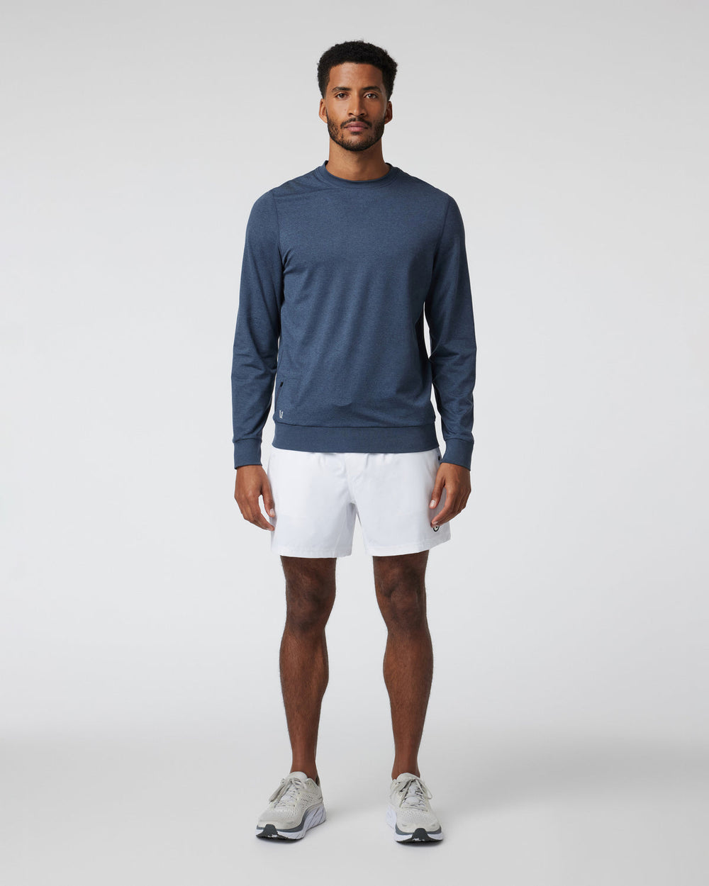 Vuori Ponto Performance Crew Azure Heather
