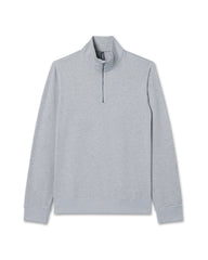 Vuori Coronado Half Zip Men's Light Grey Sweatshirt