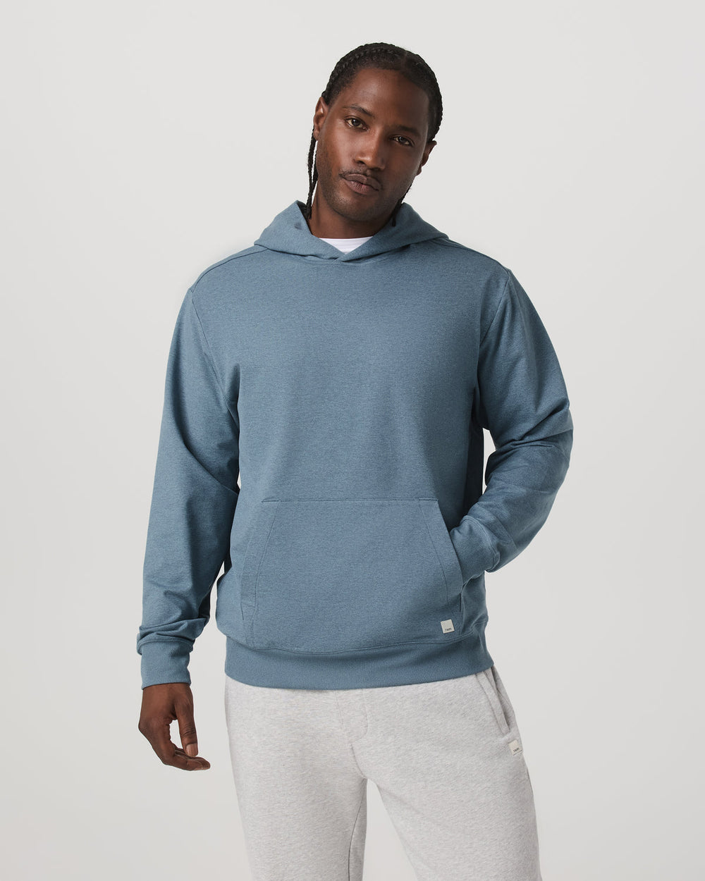 Vuori Coronado Pullover Hoodie 2.0 Men's Abyss Heather Hoodie
