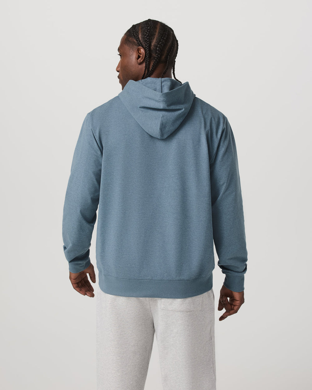 Vuori Coronado Pullover Hoodie 2.0 Men's Abyss Heather Hoodie