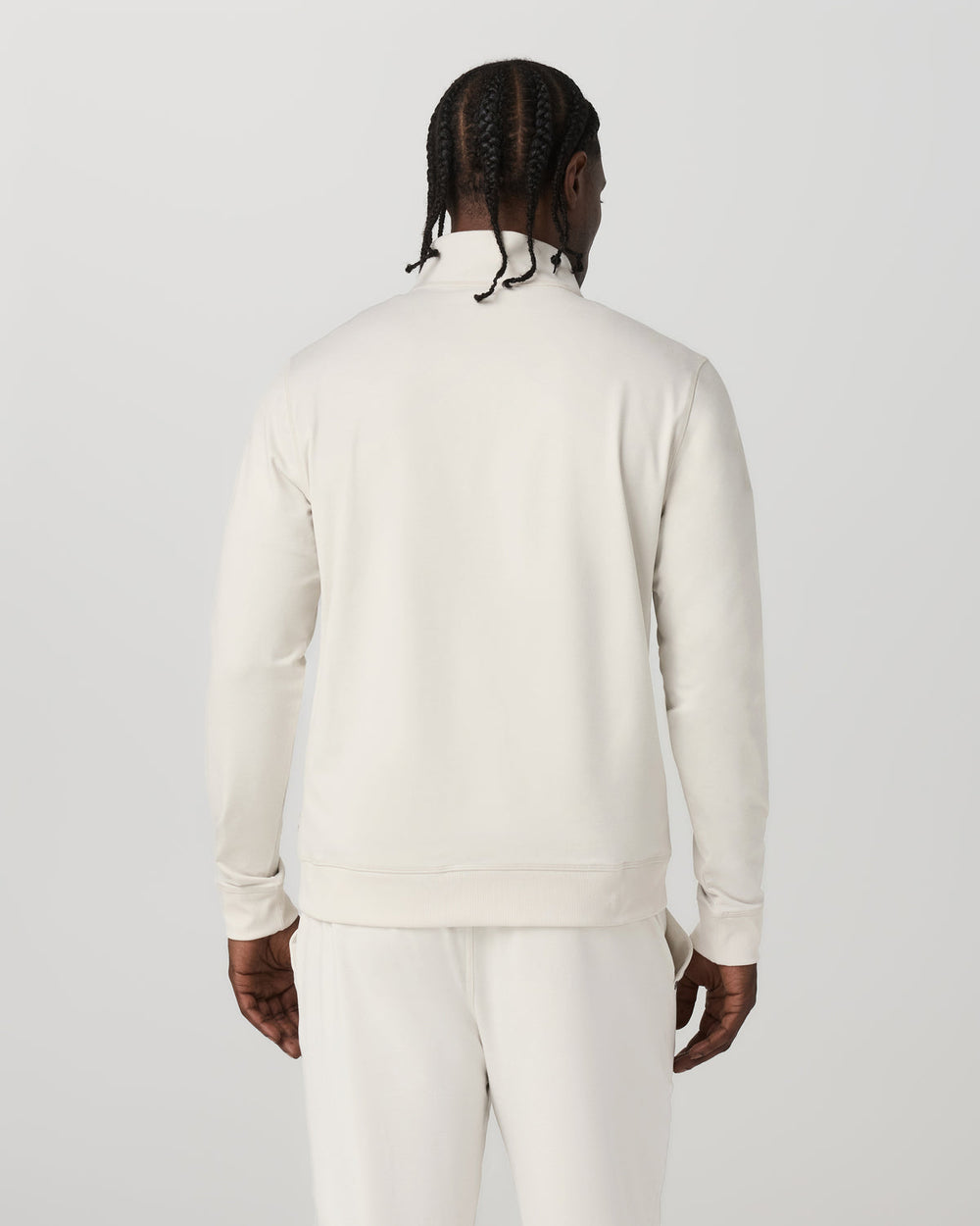 Vuori Coronado Half Zip Men's Ivory Heather Pullover