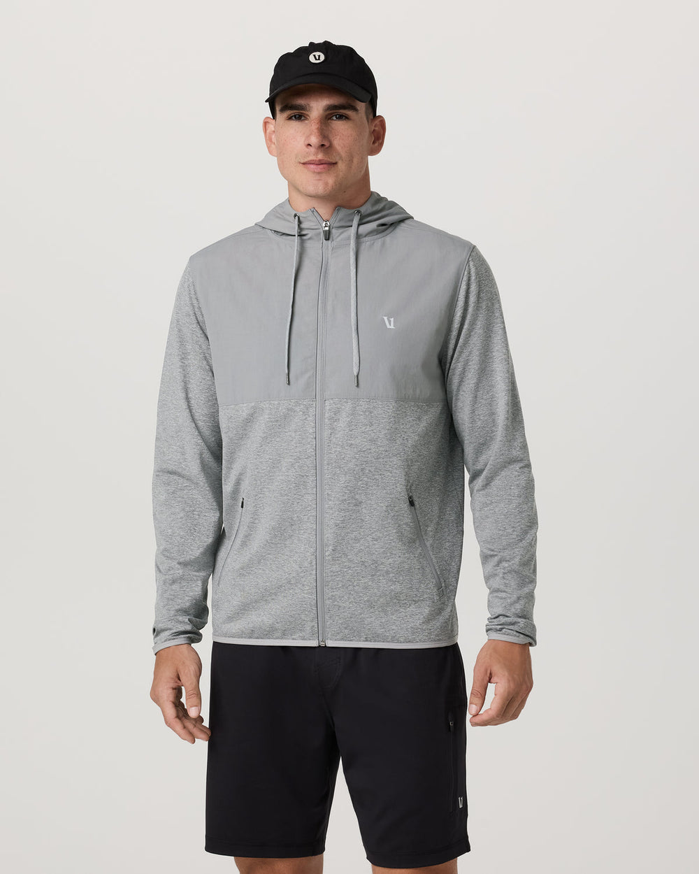 Vuori Sunday Element Jacket Men's Grey Heather Jacket
