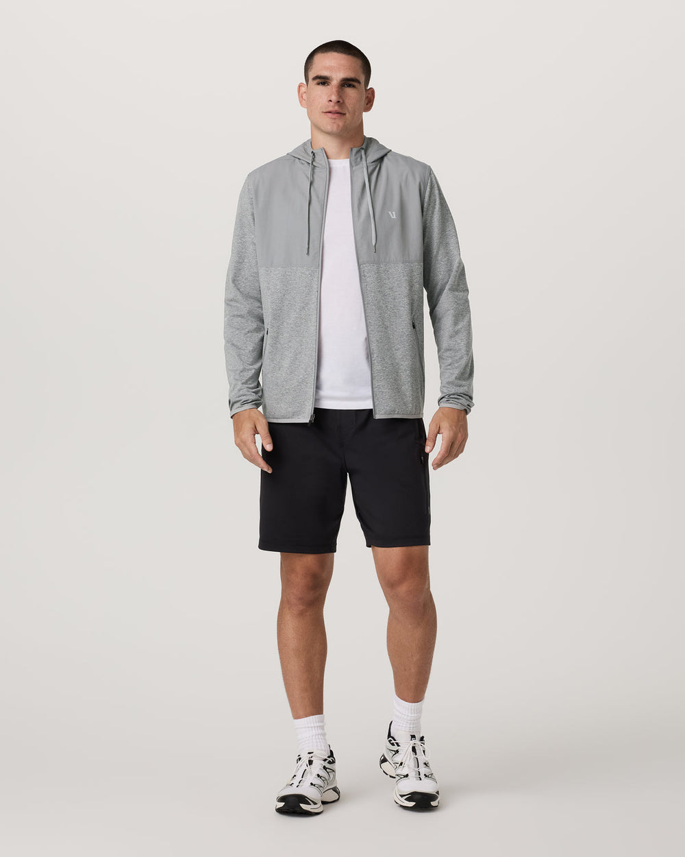 Vuori Sunday Element Jacket Men's Grey Heather Jacket