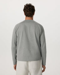 Vuori Coronado Crew - Relaxed Fit Driftwood Heather Crewneck