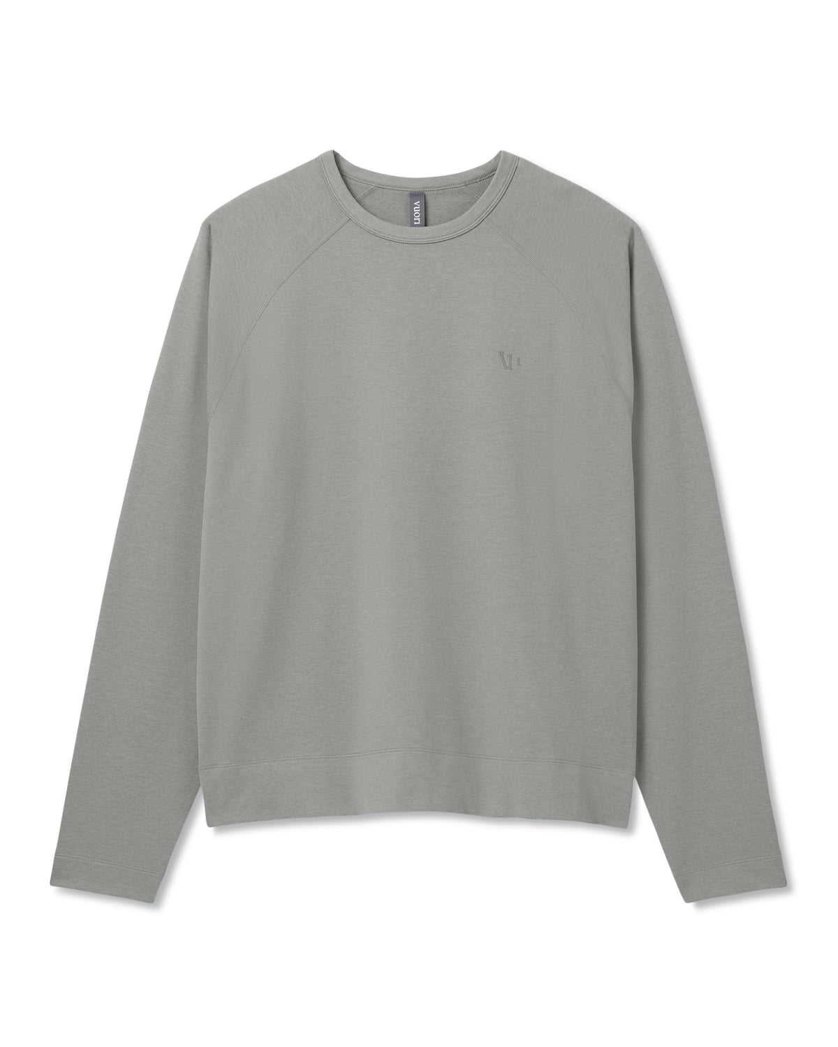 Vuori Coronado Crew - Relaxed Fit Driftwood Heather Crewneck