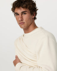 Vuori Beach Fleece Crew Men's Bone Heather Crewneck