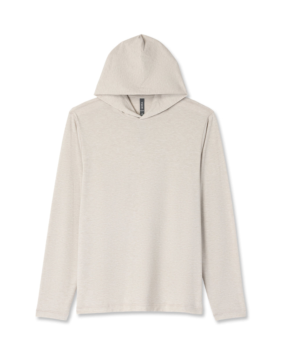 Vuori Men's Long Sleeve Everyday Fitness Hoodie Oatmeal Heather