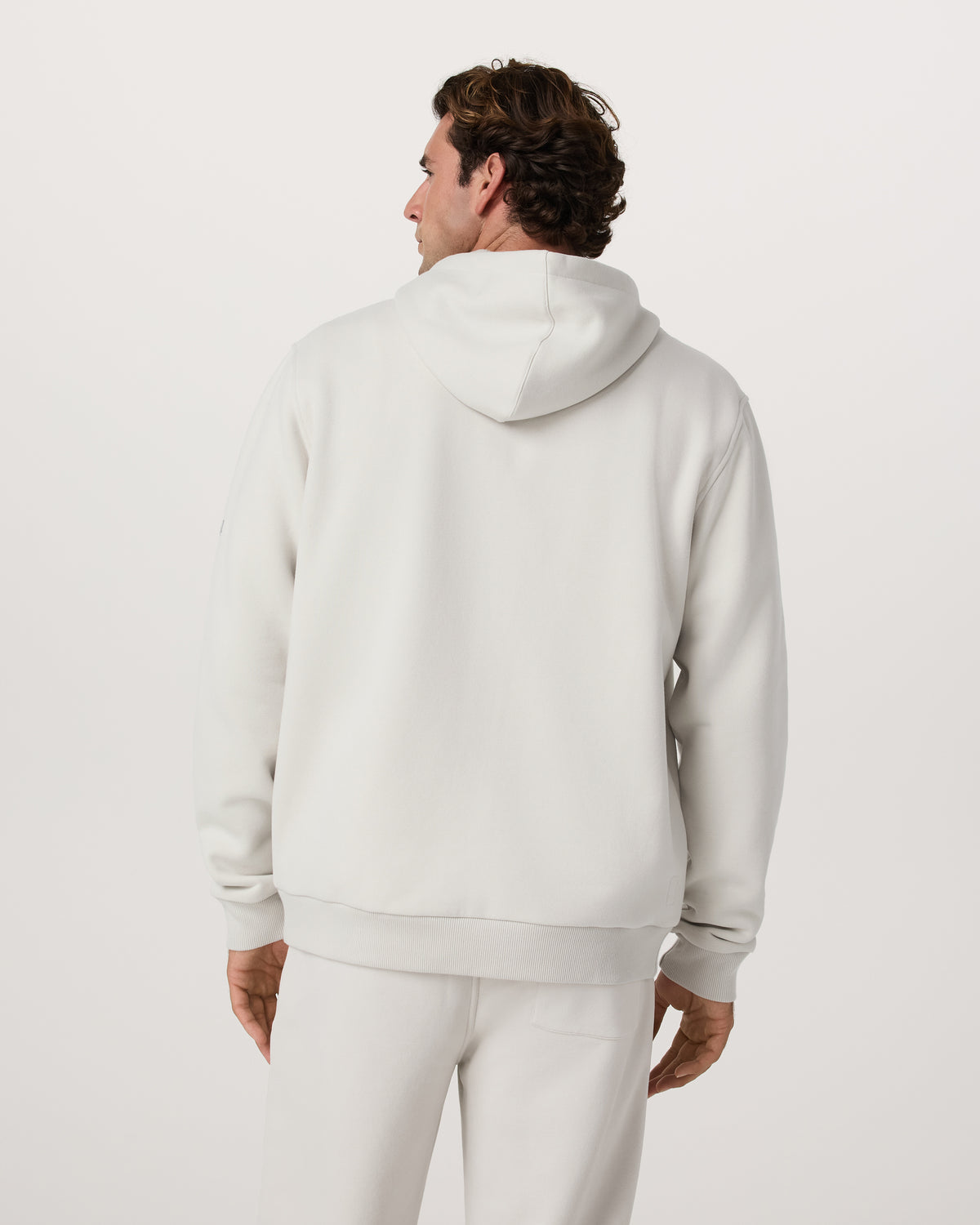 Vuori Seaside Full Zip 2.0 Men's Salt Full Zip Hoodie