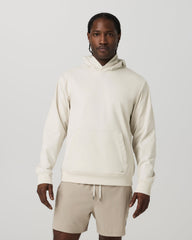 Vuori Coronado Pullover Hoodie 2.0 Men's Ivory Heather Hoodie