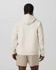 Vuori Coronado Pullover Hoodie 2.0 Men's Ivory Heather Hoodie