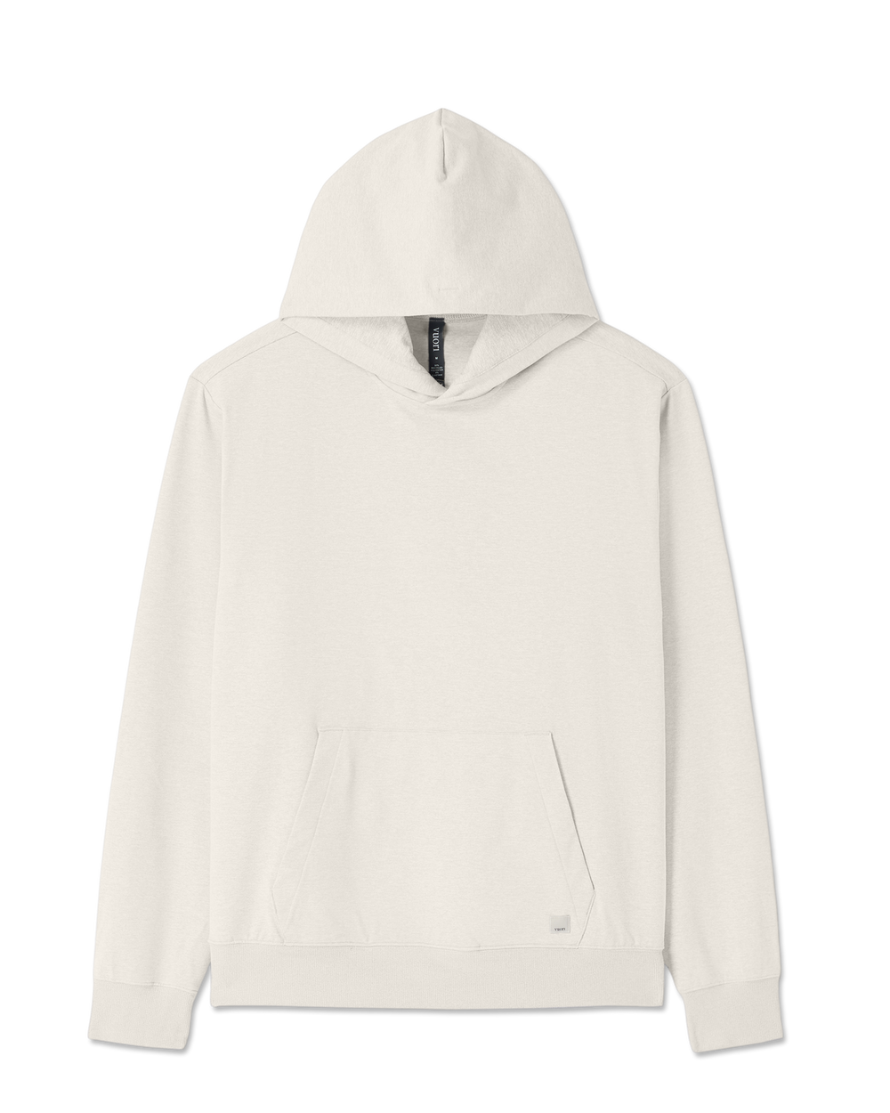 Vuori Coronado Pullover Hoodie 2.0 Men's Ivory Heather Hoodie