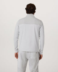 Vuori Sunday Element 1/2 Zip Men's Frost Grey Pullover