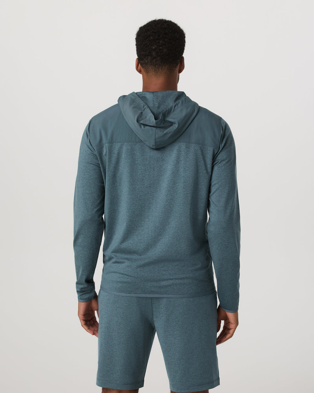 Vuori Sunday Element Jacket Men's Blue Sea Heather Jacket
