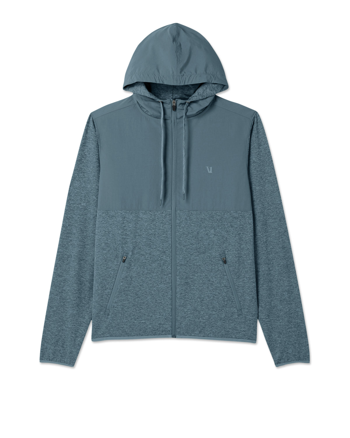Vuori Sunday Element Jacket Men's Blue Sea Heather Jacket