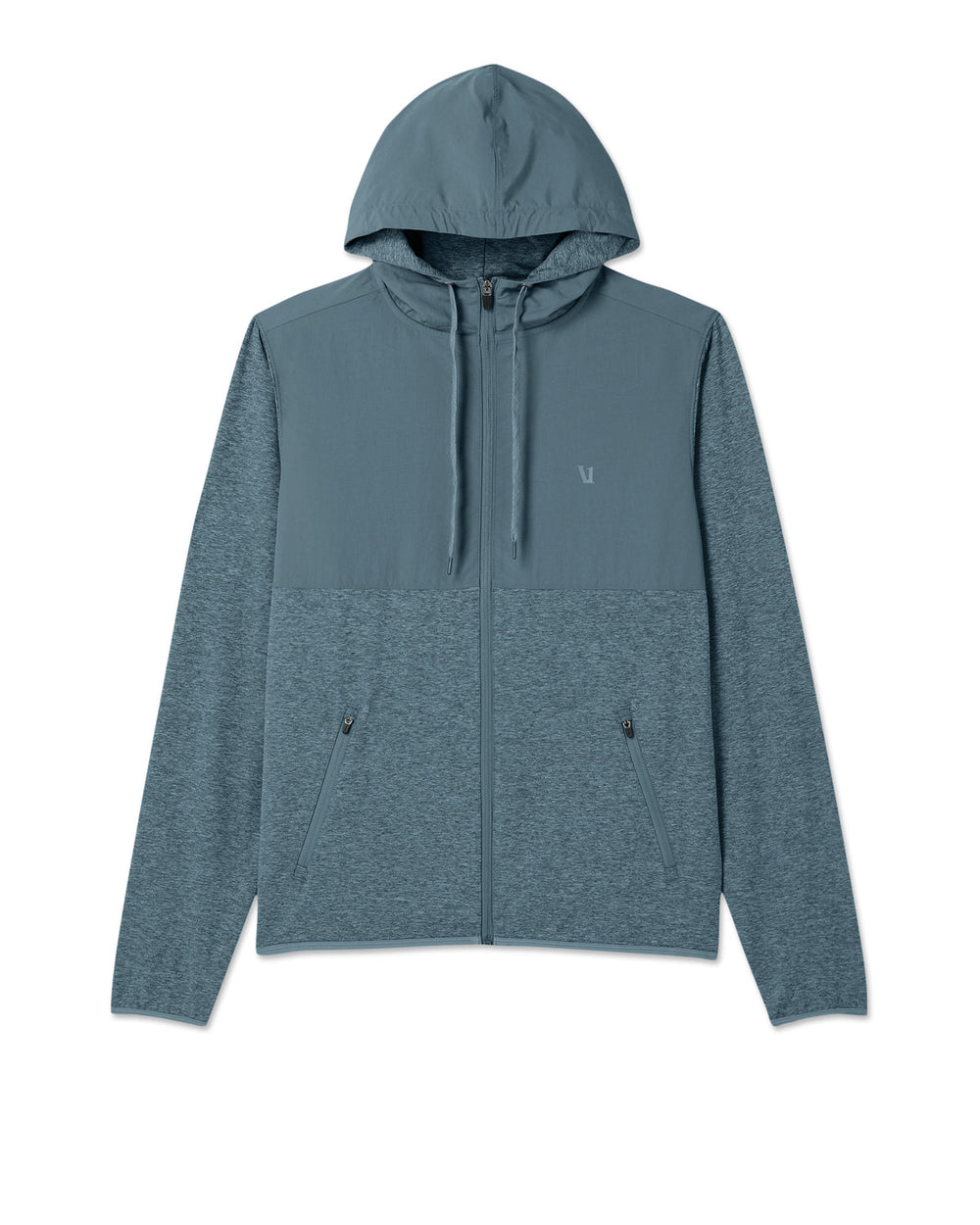 Vuori Sunday Element Jacket Men's Blue Sea Heather Jacket