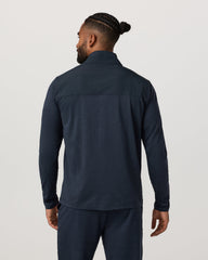 Vuori Sunday Element Track Jacket Men's Ink Heather Jacket