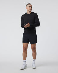 Vuori Ponto Performance Crew Men's Black Pullover