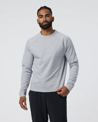 Vuori Coronado Crew Light Heather Grey