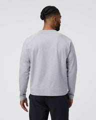 Vuori Coronado Crew Light Heather Grey