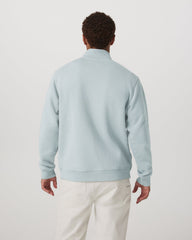 Vuori Seaside 1/2 Zip Classic Men's Blue Haze Pullover