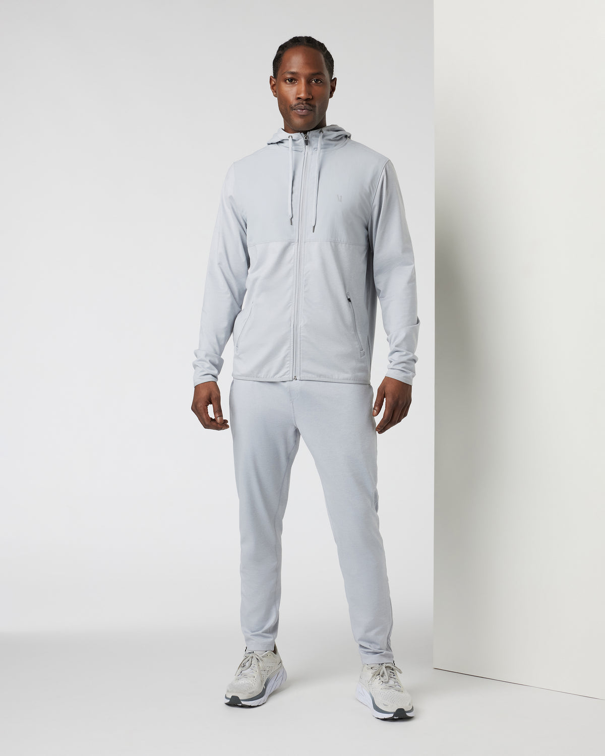 Vuori Sunday Element Jacket Platinum Heather