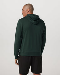 Vuori Ponto Full Zip Hoodie Men's Spruce Heather Hoodie