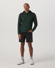 Vuori Ponto Full Zip Hoodie Men's Spruce Heather Hoodie