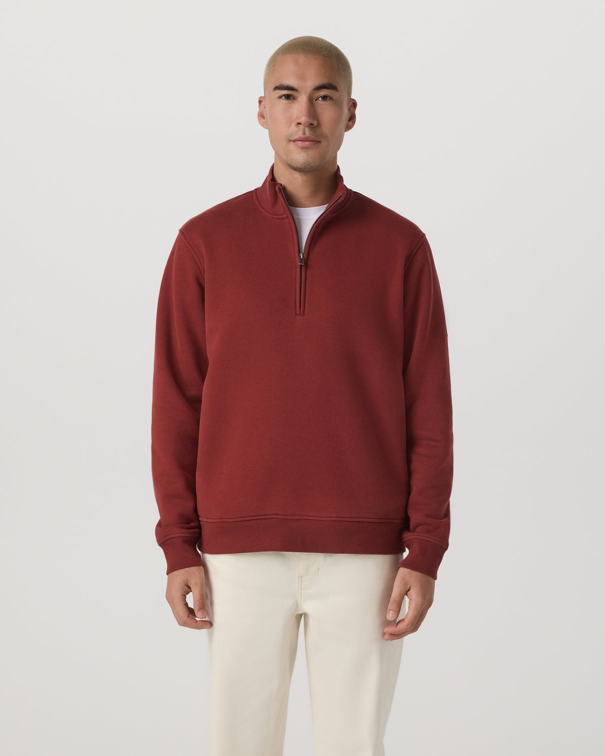 Vuori Seaside 1/2 Zip Classic Men's Spiced Apple Pullover
