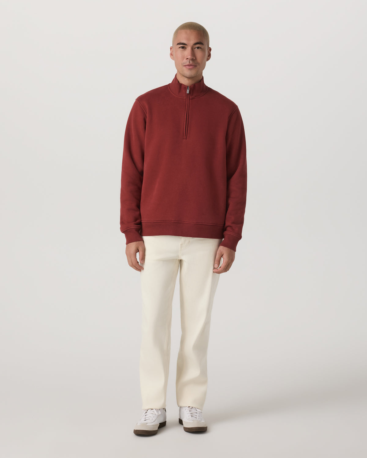 Vuori Seaside 1/2 Zip Classic Men's Spiced Apple Pullover