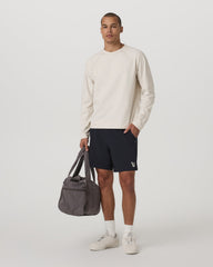 Vuori Coronado Crew - Relaxed Fit Men's Ivory Heather Crew