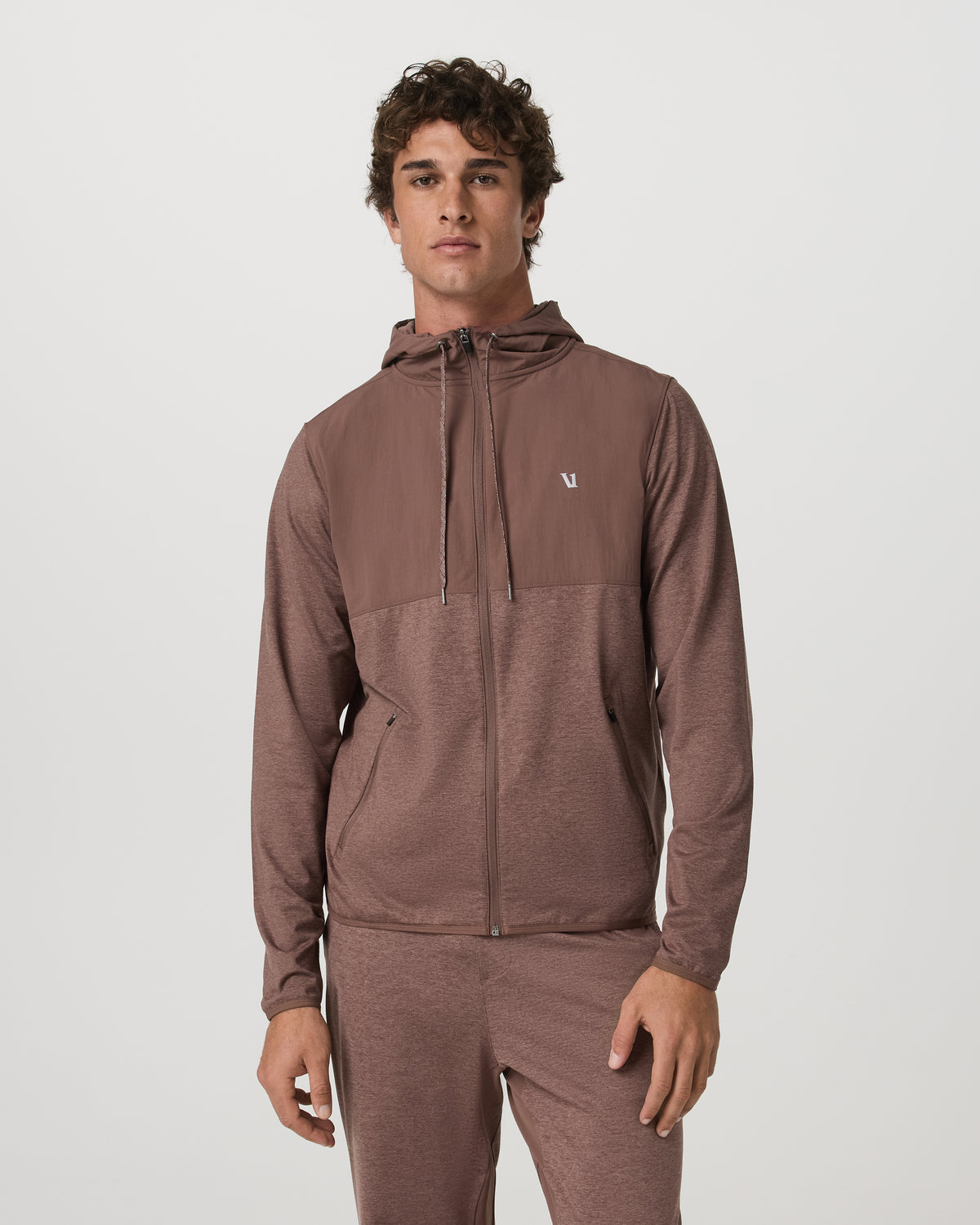 Vuori Sunday Element Jacket Men's Sable Heather Jacket