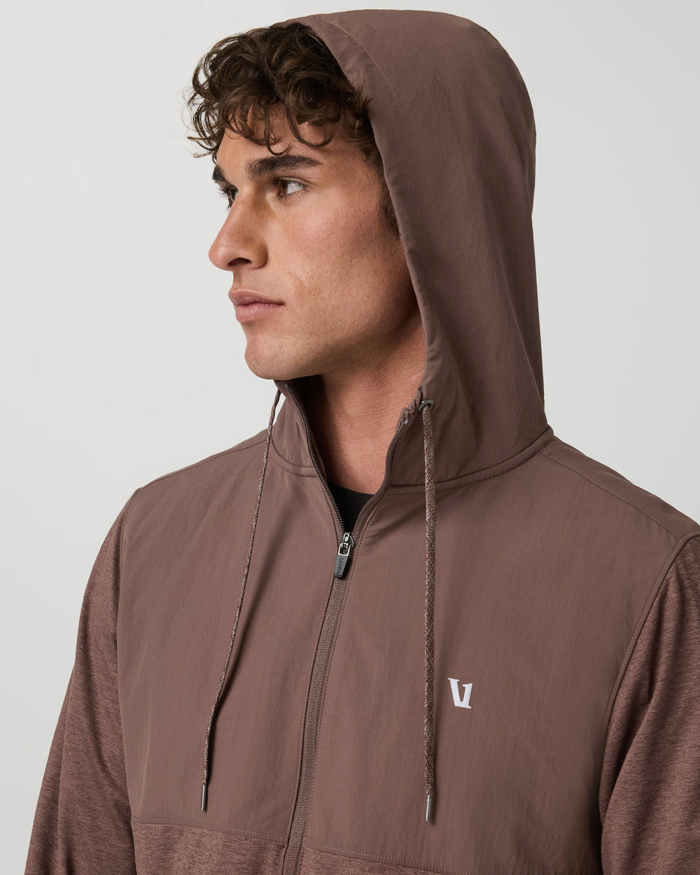 Vuori Sunday Element Jacket Men's Sable Heather Jacket