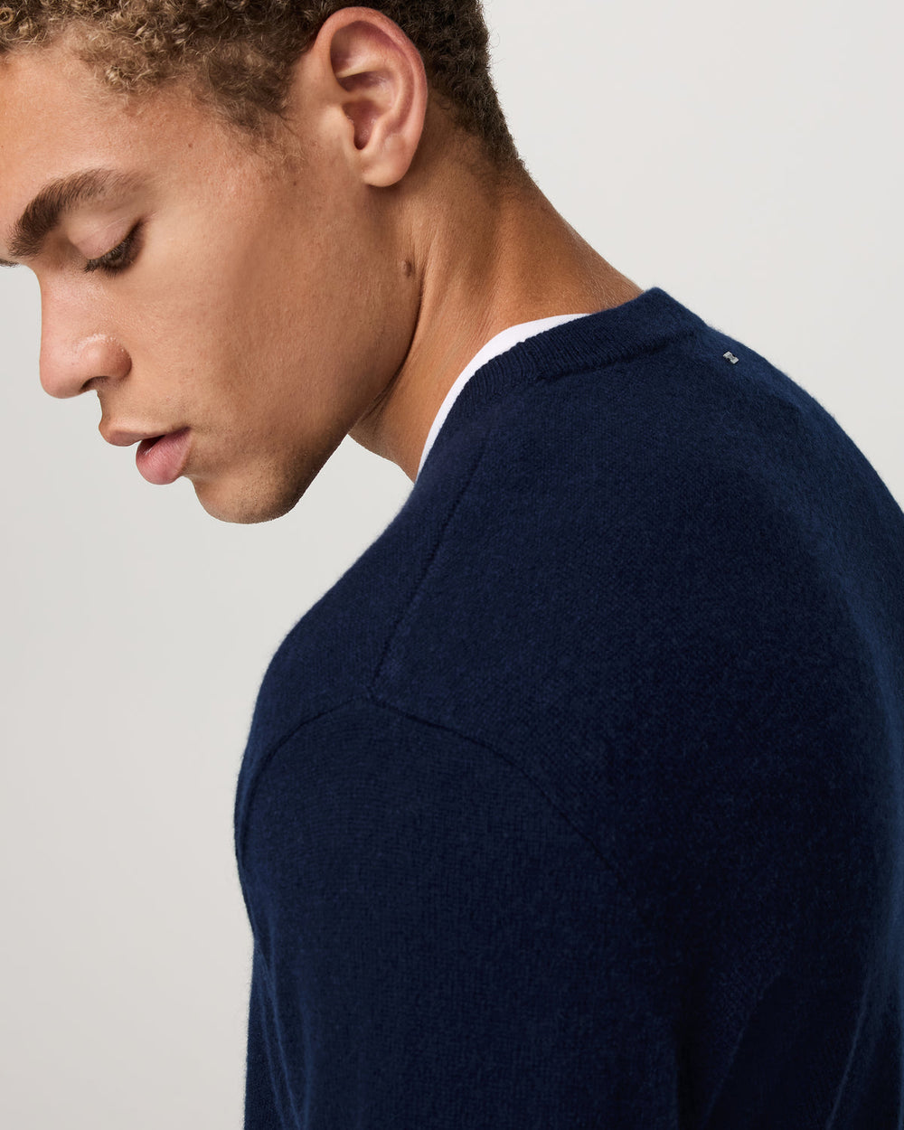 Vuori Berik Cashmere Sweater Men's Sweater in Ink
