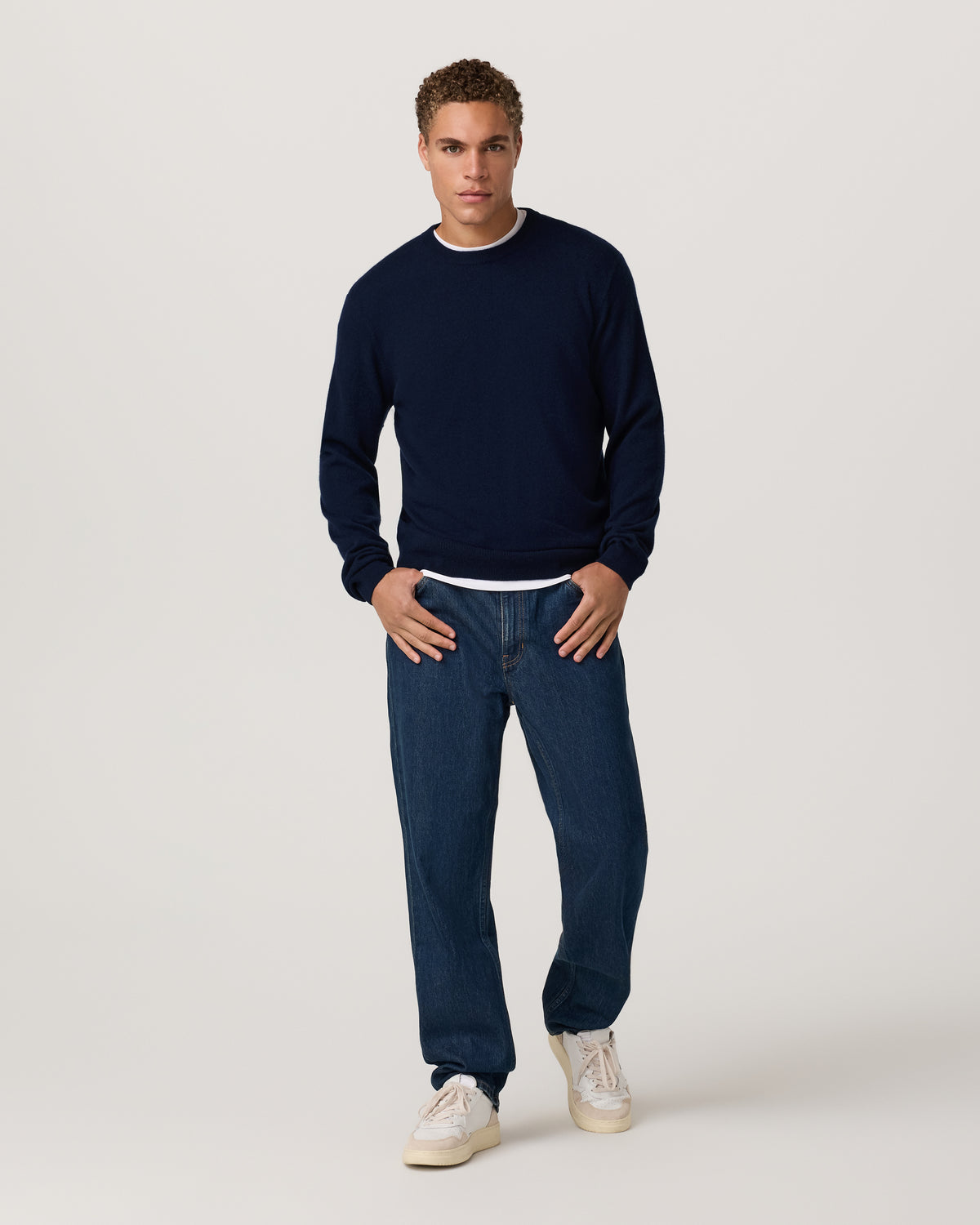 Vuori Berik Cashmere Sweater Men's Sweater in Ink