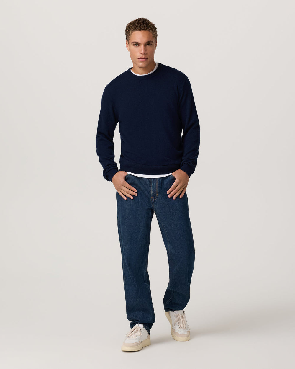 Vuori Berik Cashmere Sweater Men's Sweater in Ink