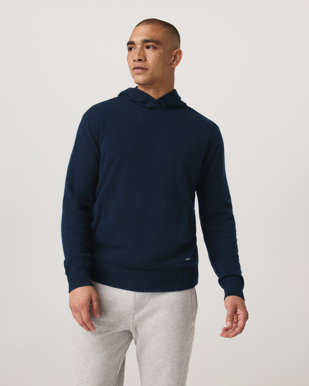 Vuori Berik Cashmere Hoodie Men's Hoodie in Ink