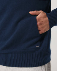 Vuori Berik Cashmere Hoodie Men's Hoodie in Ink
