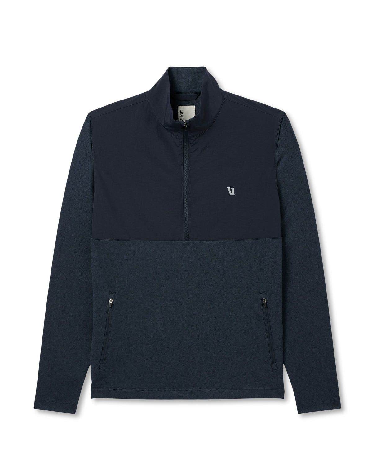 Vuori Sunday Element Half Zip Ink Heather