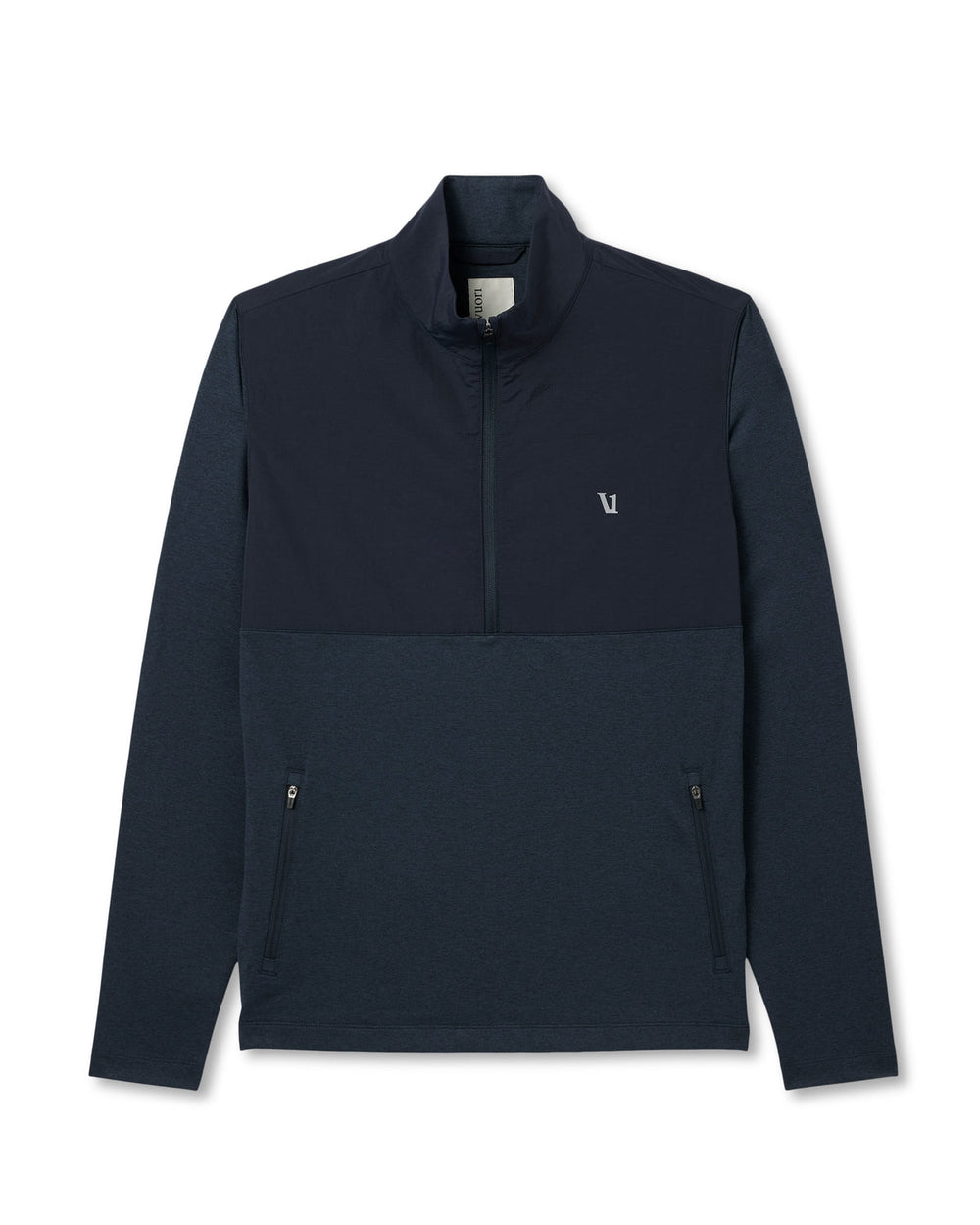 Vuori Sunday Element Half Zip Ink Heather