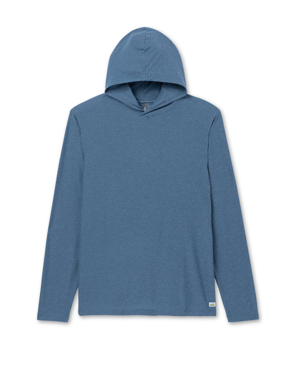 Vuori Strato Tech Hoodie Men's Pool Blue Workout Hoodie