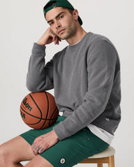 Vuori Beach Fleece Crew Men's Pinecone Heather Crewneck