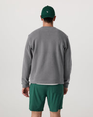 Vuori Beach Fleece Crew Men's Pinecone Heather Crewneck