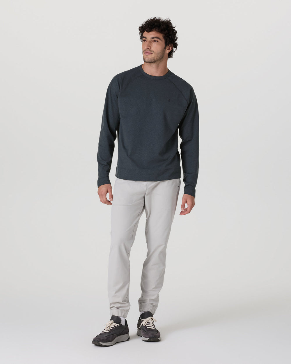 Vuori Coronado Crew Midnight Heather