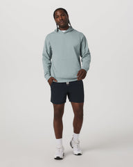 Vuori Men's Coronado Pullover Hoodie 2.0 Misty Blue Heather