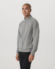 Vuori Coronado Novelty Full Zip Men's Driftwood Heather Jacket