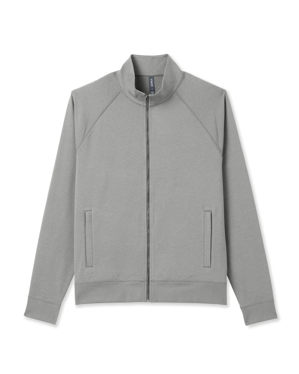 Vuori Coronado Novelty Full Zip Men's Driftwood Heather Jacket