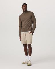 Vuori Coronado 1/2 Zip Men's Espresso Heather Pullover