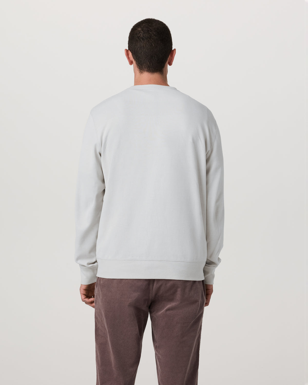 Vuori Jeffreys Crew 2.0 Men's Winter Grey Heather Pullover